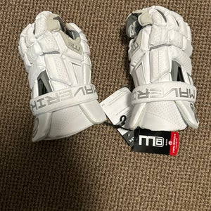 Maverik m6 (Medium) Lacrosse Gloves 12”