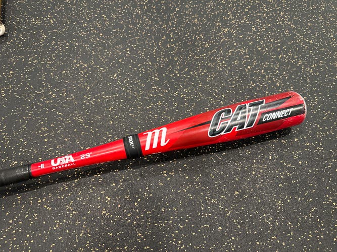 Used Marucci CAT Connect USA Bat -11 18OZ 29"