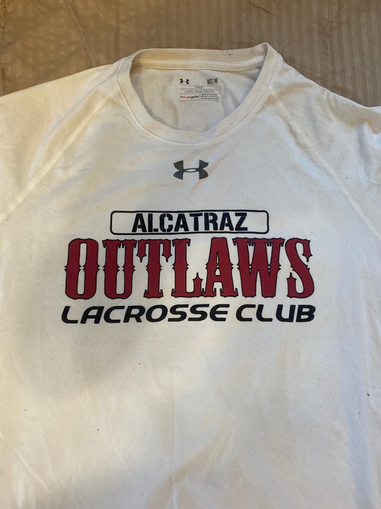 Alcatraz Lacrosse Under Armour Tee - Size Medium