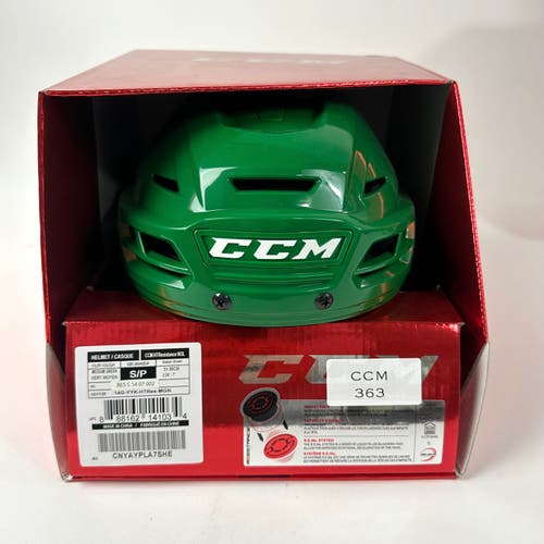 Brand New CCM Resistance Helmet in Box - Green - Small - #CCM363
