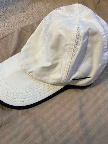 Unisex White Golf Hat