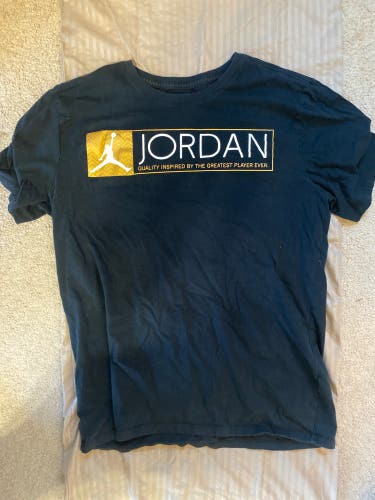 Black Used Men's Jordan Shirt - Size Large