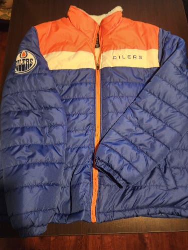 NEW Edmonton Oilers - Puffer Jacket XL - never worn