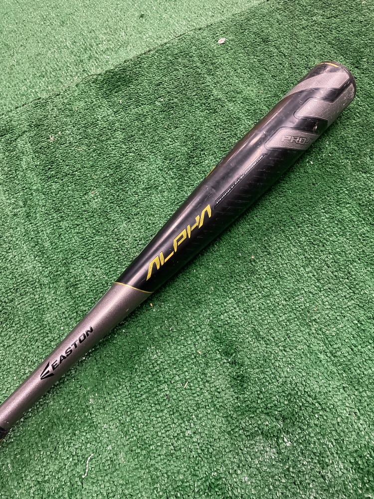 Used BBCOR Certified 2019 Easton Project 3 Alpha Alloy Bat -3 28OZ 31"