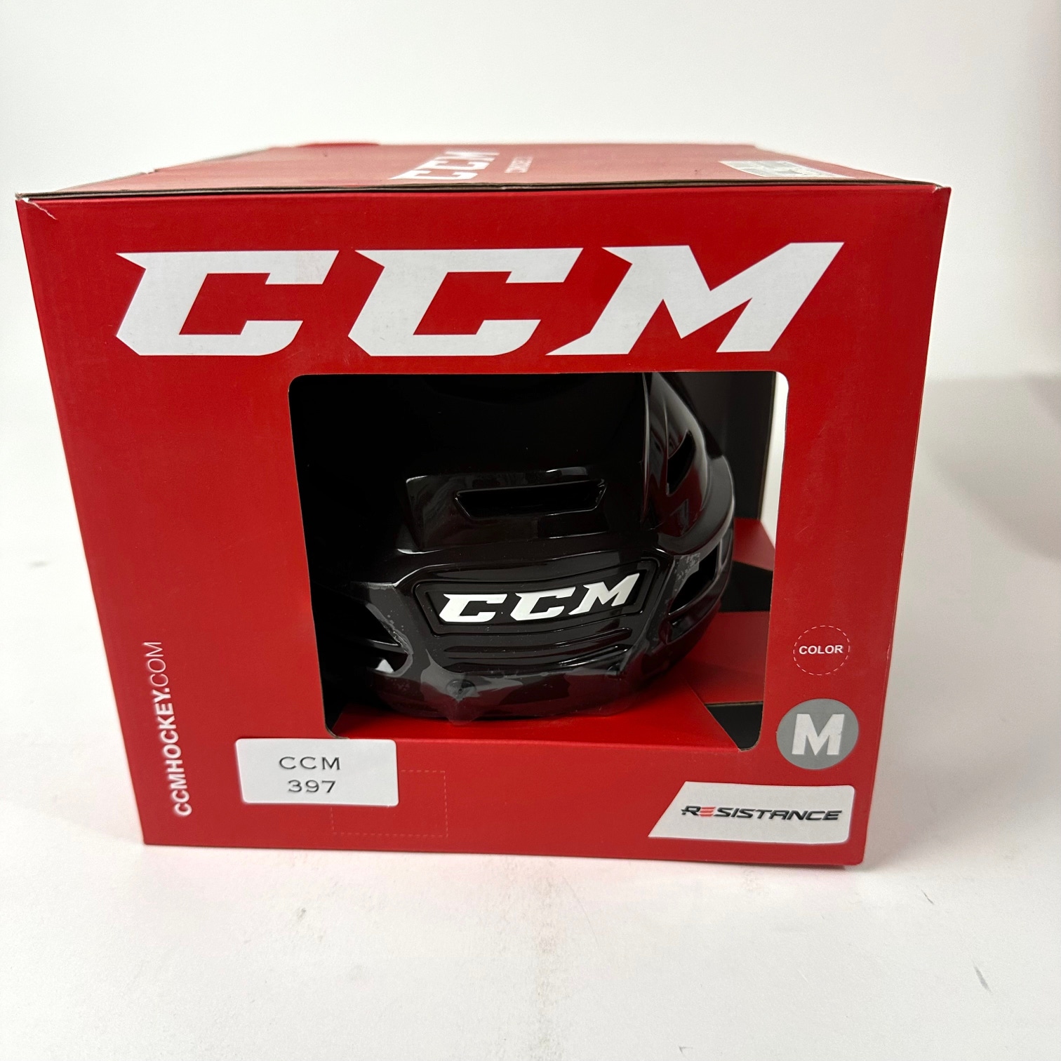 Brand New CCM Resistance Helmet in Box - Brown - Medium #CCM397