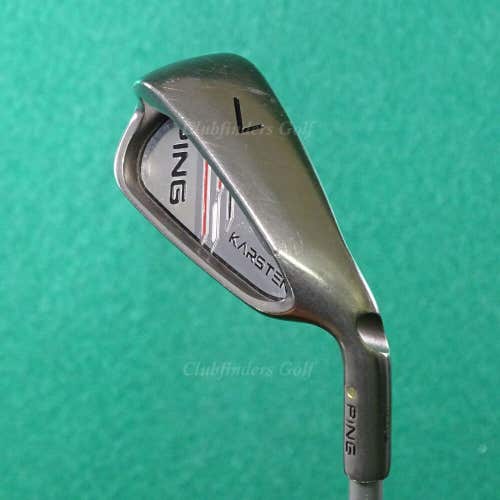 Ping Karsten 2015 Yellow Dot Single 7 Iron Factory KS 401 Graphite Soft Regular