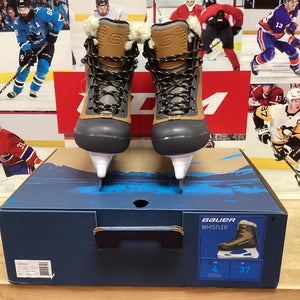Intermediate New Bauer Whistler Hockey Skates Size 4