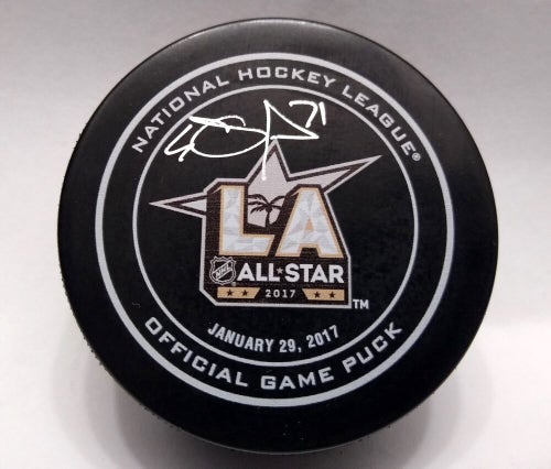 EVGENI MALKIN SIGNED 2017 LA All-Star Game NHL 100 Year Hockey GAME PUCK