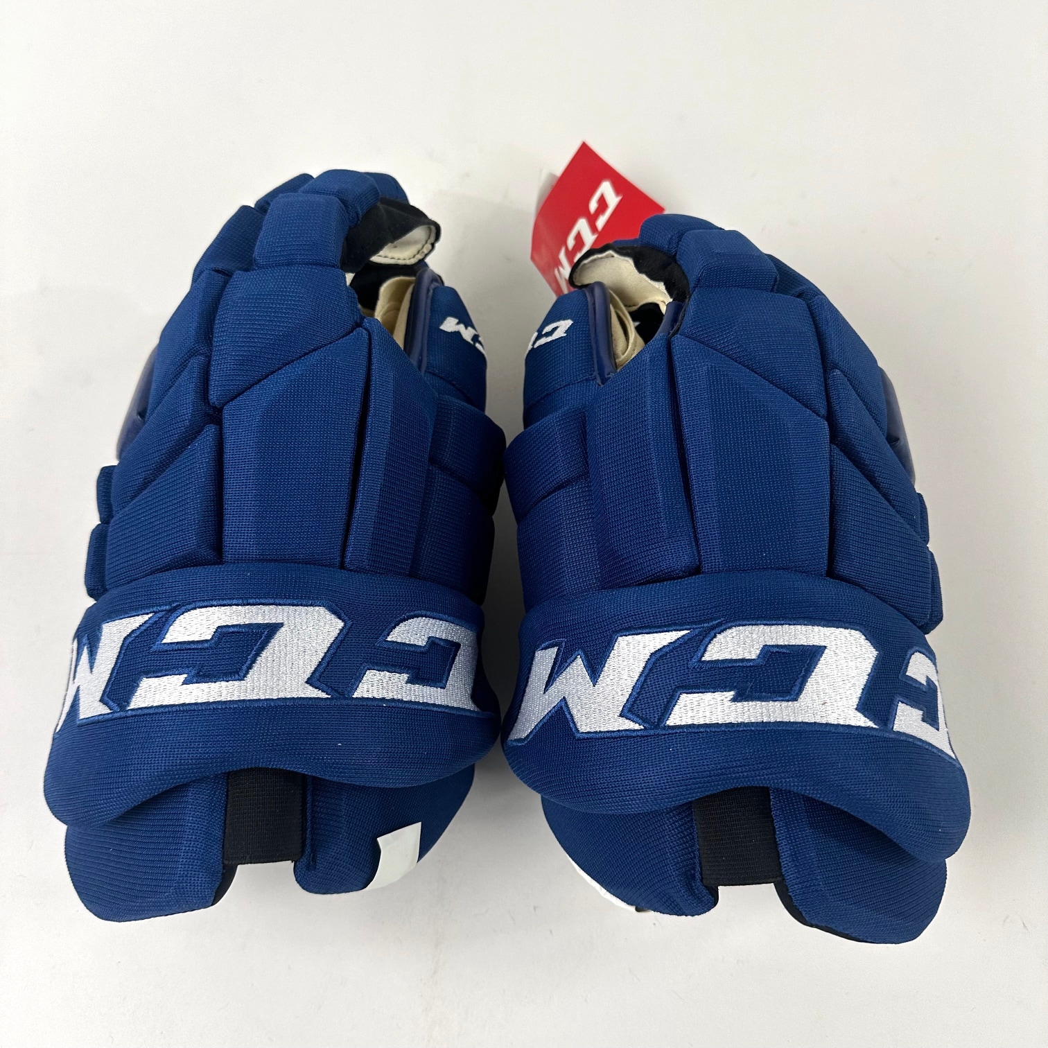 Brand New Royal Blue Utica Comets HGTK Gloves | 14"