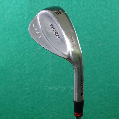 SCOR V-Sole 4161 Form Forged 49° PW Pitching Wedge Factory KBS Tour Steel Firm