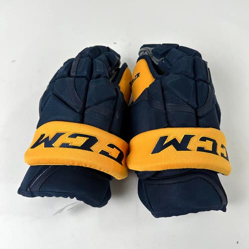 Brand New CCM Nashville Predators HG12 Gloves - 15"
