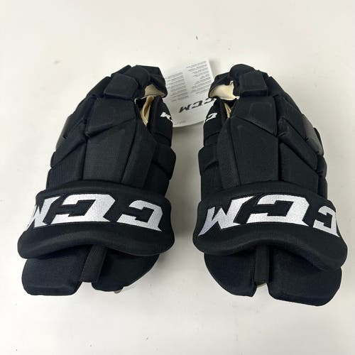 Brand New Black CCM HGTK Gloves Dallas Stars - 15"