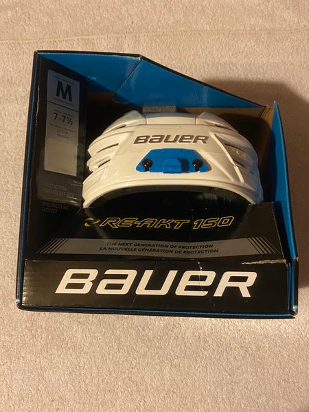 Bauer Hockey Re-Akt 150 Helmet Senior Medium White New