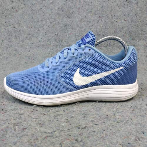 Nike Revolution 3 Womens Shoes Size 8.5 Trainers Sneakers Blue Low 819303-400