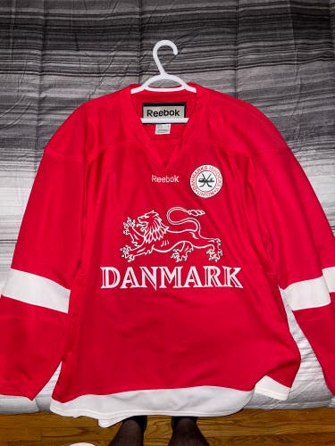 Denmark IIHF Hockey Jersey