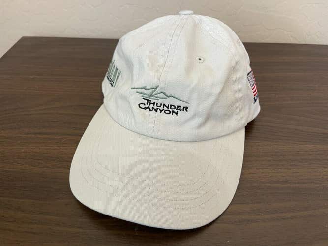 Golf Academy at Thunder Canyon WASHOE VALLEY, NV Adjustable Strap Golf Cap Hat!