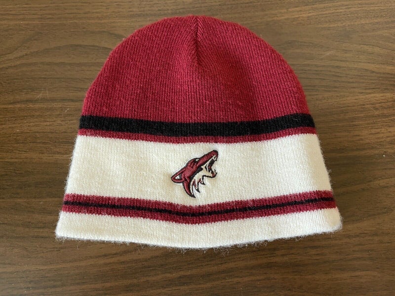 Arizona Coyotes NHL HOCKEY SUPER AWESOME Tosel Cap Winter Beanie Toque Hat!