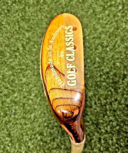 Golf Classics The Duchess Handmade In Scotland Putter RH / Wood ~34.25" / jd8409
