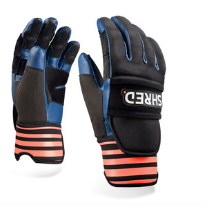 SHRED Race Pro Gloves Navy/Rust