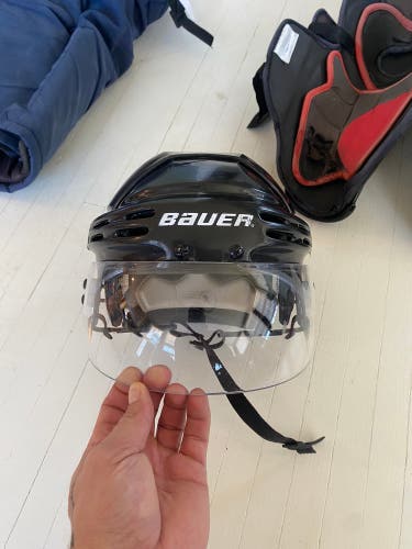 Used Large Bauer Pro Stock HH 5000 Helmet