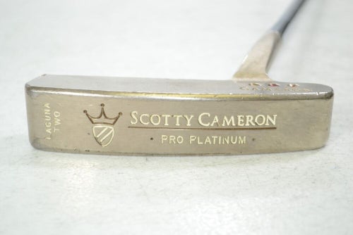 Titleist 2000 Scotty Cameron Pro Platinum Laguna 2 35" Putter RH Steel # 165771