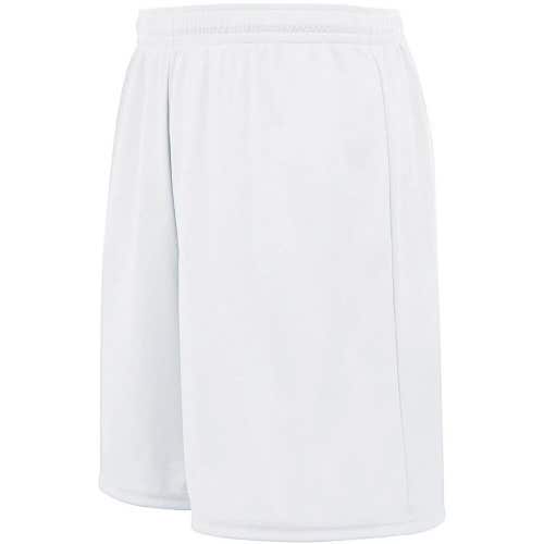 High Five Youth Boys Primo 325391 Size Large White Athletic Soccer Shorts NWT