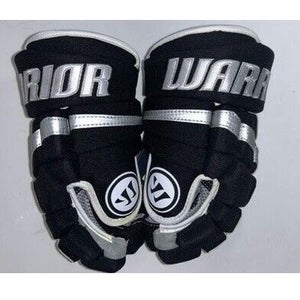 New Warrior DT2 11" hockey gloves junior JR ice glove black silver inch model