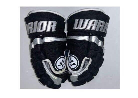 New Warrior DT2 11" hockey gloves junior JR ice glove black silver inch model