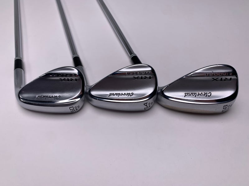 Cleveland RTX ZipCore Tour Satin Wedge Set 50* 10 | 54* 10 | 58* 10 Stiff RH