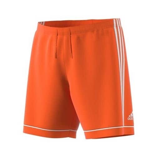 Adidas Womens Squadra 17 BK4781 Size Medium Orange White Soccer Shorts NWT $22