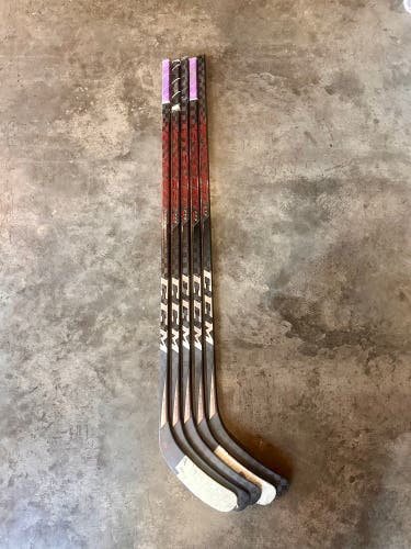 4 Used Right Handed P92 JetSpeed FT3 Pro Hockey Stick