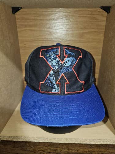 Vintage Rare 1990s Marvel Comics Wolverine Promo Movie Hat Cap Vtg Snapback