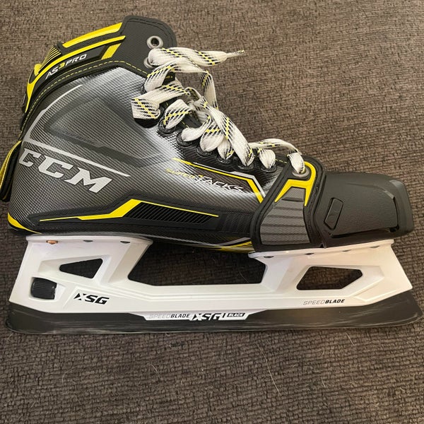 Senior New CCM AS3 pro Hockey Goalie Skates Regular Width Size 10.5