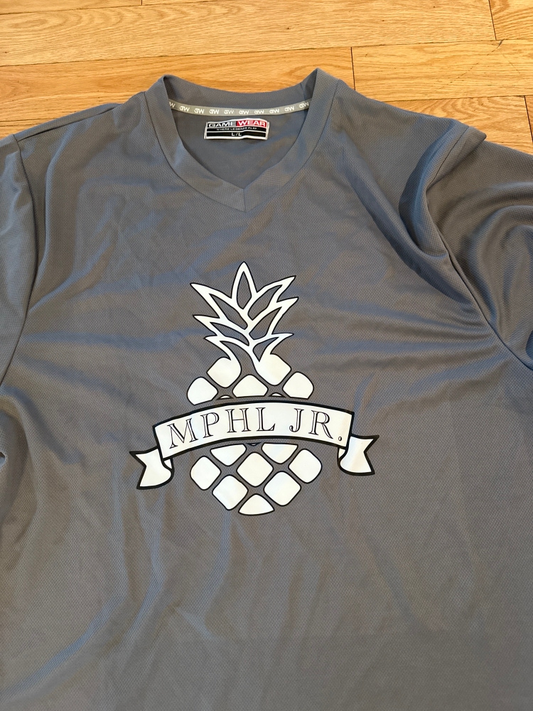 Pineapple Gray Large Game Jersey