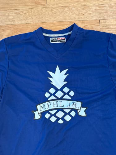 Pineapple Blue Medium Game Jersey