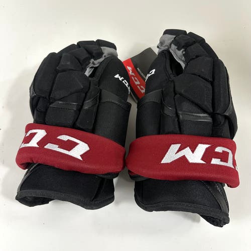 Brand New Arizona Coyotes CCM HG12 Gloves - 15"