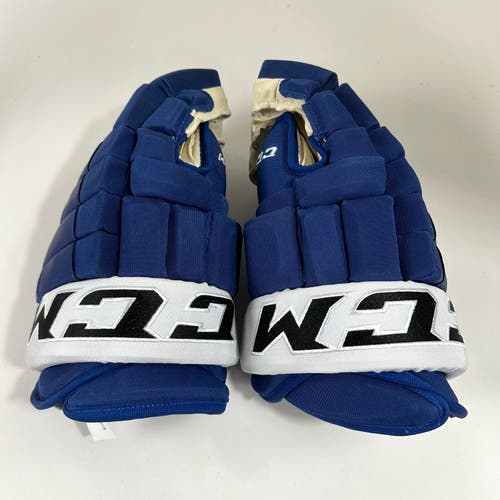 Brand New Blue CCM HG97xp Gloves 15" Syracuse Crunch