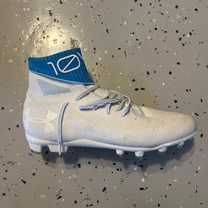 White Men's Molded CN Cleats Under Armour Cleats