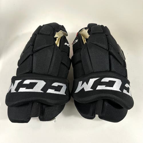 Brand New Black CCM HGTK Gloves Cleveland Monsters 15"