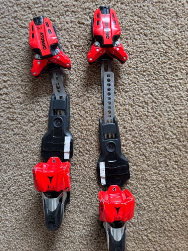 Used Atomic Racing x16 Ski Bindings Max Din 16