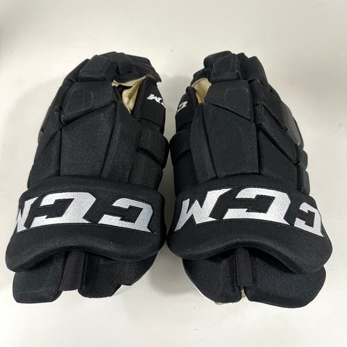 Brand New Black CCM HGTK Gloves Texas Stars 15"