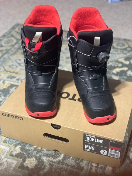 Men's Size 7.0 (Women's 8.0) Burton Highline Boa Snowboard Boots
