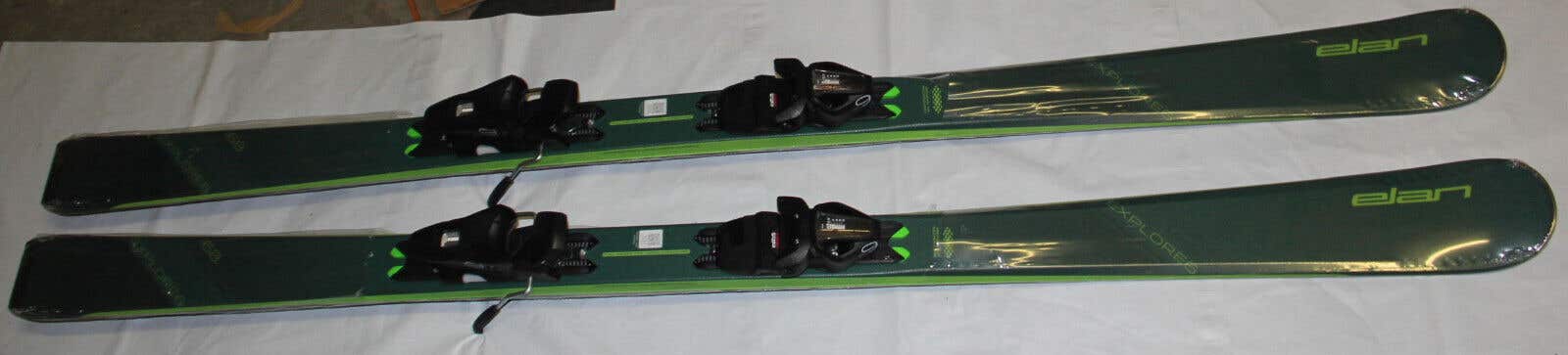 NEW 2023 Elan Explore 6 Skis men's with EL 9GW Bindings size adjustable green NEW pick size