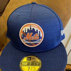 New York Mets New era MLB Clubhouse Fitted Hat 7 1/2