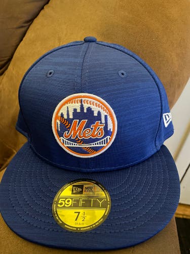 New York Mets New era MLB Clubhouse Fitted Hat 7 1/2