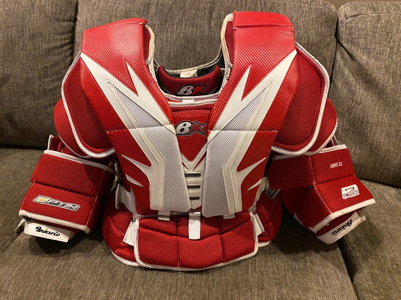 Used Small Brian's Optik 2 Goalie Chest Protector SidelineSwap