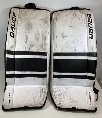 Used Bauer Prodigy Gsx Lg Lg Goalie Leg Pads