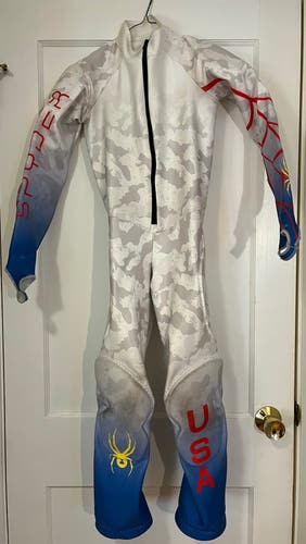 Used Small Spyder U.S. Ski Team Ski Suit FIS Legal