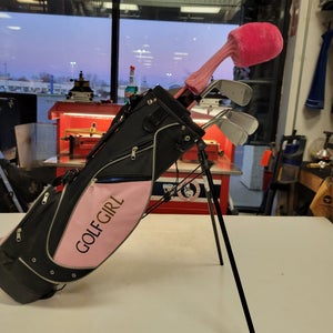 Used Golf Girl 6 Piece Graphite Junior Package Sets
