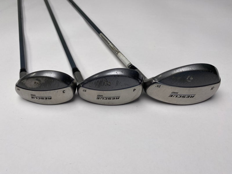 Taylormade Rescue Mid Hybrid Set 3 4 5 MAS2 Ladies Graphite Womens RH